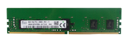 Arbeitspeicher 1x 8GB Hynix ECC REGISTERED DDR4 1Rx8 2666MHZ PC4-21300 RDIMM | HMA81GR7AFR8N-VK