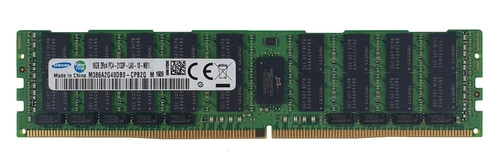 Arbeitsspeicher  1x 16GB Samsung DDR4 2Rx4 2133MHz PC4-17000 ECC LOAD REDUCED | M386A2G40DB0-CPB