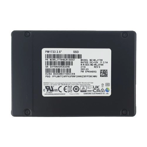 Samsung PM1733 7.68TB 2.5'' NVMe PCIe 4.0 x4/dual port x2  | MZWLJ7T6HALA MZWLJ7T6HALA-00007