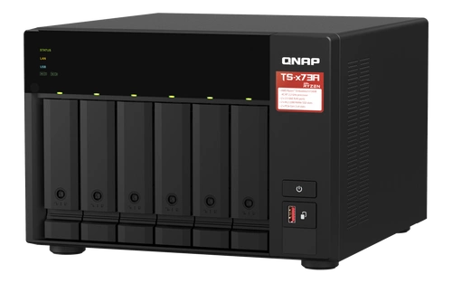 NAS-Server QNAP TS-673A-8G 6x SSD | HDD SATA 8GB RAM