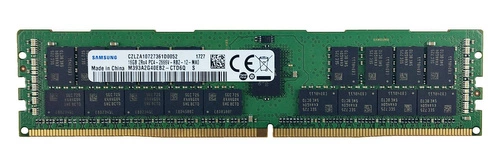 Arbeitspeicher 1x 16GB Samsung ECC REGISTERED DDR4 2Rx4 2666MHZ PC4-21300 RDIMM | M393A2G40EB2-CTD