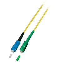 Patchcord Techly SC/APC-SC/UPC Simplex Single Mode 3 m [ger]