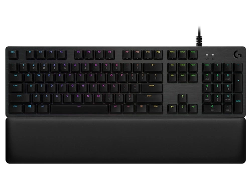 Verkabelt tastatur Logitech G G513 CARBON LIGHTSYNC RGB Mechanical Gaming Keyboard, GX Brown QWERTY