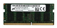 Arbeitspeicher 1x 16GB Micron SO-DIMM DDR4 2666MHZ PC4-21300 | MTA18ASF2G72HZ-2G6