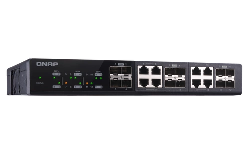 Schalter QNAP QSW-M1208-8C 1x 1Gb 4x SFP+ 8x RJ-45/SFP+