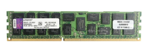 Arbeitspeicher 1x 8GB Kingston ECC REGISTERED DDR3  1333MHz PC3-10600 RDIMM | 9965516-070.A00LF