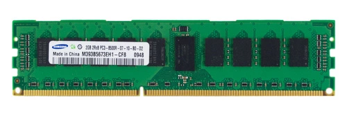 Arbeitspeicher 1x 2GB Samsung ECC REGISTERED DDR3  1066MHz PC3-8500 RDIMM | M393B5673EH1-CF8