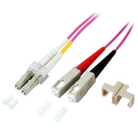 Patchcord Techly SC/UPC-LC/UPC Duplex Multi Mode 3 m [ger]