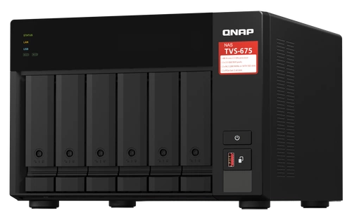 NAS-Server QNAP TVS-675-8G 6x SSD | HDD SATA 8GB RAM