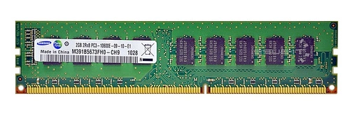 Arbeitspeicher 1x 2GB Samsung ECC UNBUFFERED DDR3  1333MHz PC3-10600 UDIMM | M391B5673FH0-CH9