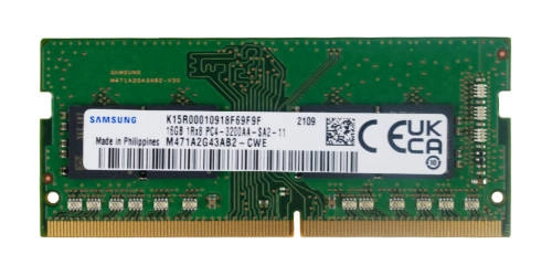 Arbeitspeicher 1x 16GB Samsung SO-DIMM DDR4 3200MHz PC4-25600 | M471A2G43AB2-CWE