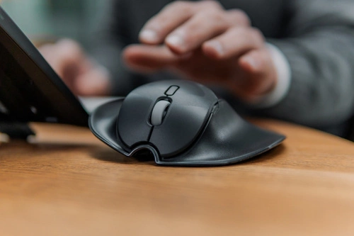 Drahtlos Maus Bakker Elkuizen HandshoeMouse Shift Bluetooth BNEPS210RLW