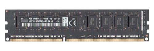 Arbeitspeicher 1x 4GB Hynix ECC UNBUFFERED DDR3  1866MHz PC3-14900 UDIMM | HMT451U7AFR8C-RD