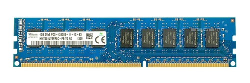 Arbeitspeicher 1x 4GB Hynix ECC UNBUFFERED DDR3  1600MHz PC3-12800 UDIMM | HMT351U7EFR8C-PB