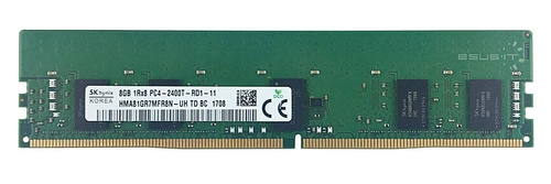 Arbeitspeicher 1x 8GB Hynix ECC REGISTERED DDR4 1Rx8 2400MHz PC4-19200 RDIMM | HMA81GR7MFR8N-UH
