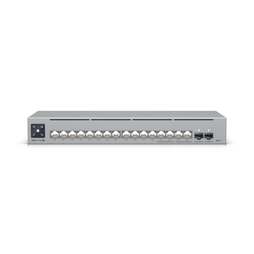 Switch Ubiquiti USW-Pro-Max-16-PoE 12x 10/100/1000 4x 1000/2500 2x SFP+ 180 W PoE+/PoE++