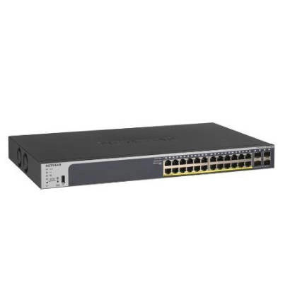 Schalter Netgear GS728TP-200EUS 24x 10/100/1000 4x SFP 190 W PoE+