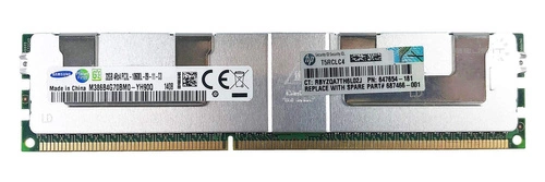 Arbeitspeicher 1x 32GB Samsung ECC LOAD REDUCED DDR3  1333MHz PC3-10600 LRDIMM | M386B4G70BM0-YH9