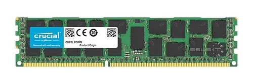 Arbeitspeicher 1x 16GB Crucial ECC REGISTERED DDR3  1866MHz PC3-14900 RDIMM | CT16G3ERSDD4186D