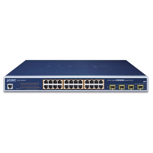 Schalter Planet WGSW-24040HP4 24x 1Gb 4x SFP 440 W PoE+