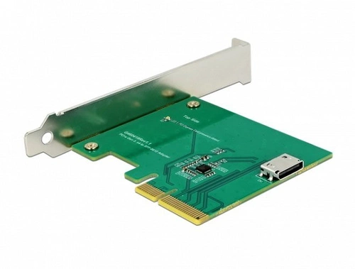 Delock Karte PCI Express 1x OCuLink SFF-8612 female low profile | 90307