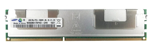 Arbeitspeicher 1x 4GB Samsung ECC REGISTERED DDR3  1333MHz PC3-10600 RDIMM | M393B5170FHD-CH9