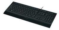 Verkabelt tastatur Logitech K280E Pro f/ Business QWERTZ
