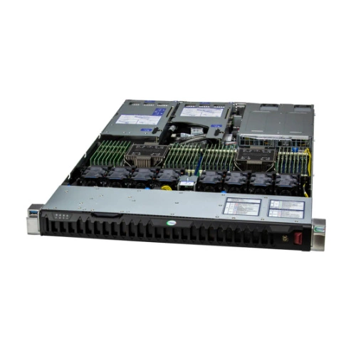 Serverplattform Supermicro 1U 121H-TNR SYS-121H-TNR Intel x 2 DDR5 x 32 8 x 2.5" SATA/SAS/NVME PSU 1+1