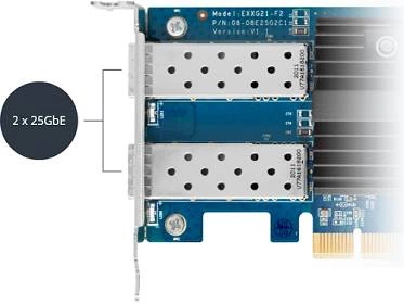 Netzwerkkarte Synology E25G21-F2 2x25 GbE SFP28 PCI Express