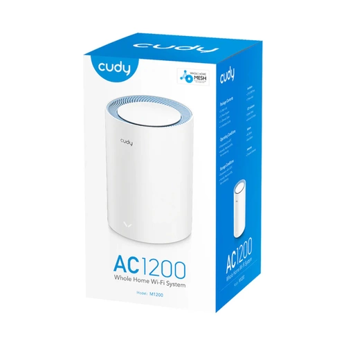 Zugangspunkt Cudy M1200(1-PACK) 2.4 GHz | 5 GHz 867 Mbps 802.11 a/b/g/n/ac