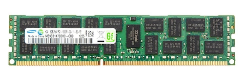 Arbeitspeicher 1x 8GB Samsung ECC REGISTERED DDR3  1333MHz PC3-10600 RDIMM | M393B1K70DH0-CH9