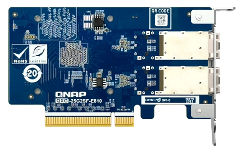 Netzwerkkarte QNAP QXG-25G2SF-E810 2x SFP28 25Gbps