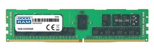 Arbeitspeicher 1x 16GB GoodRAM ECC REGISTERED DDR4 2Rx8 2133MHz PC4-17000 RDIMM | W-MEM2133R4D816G