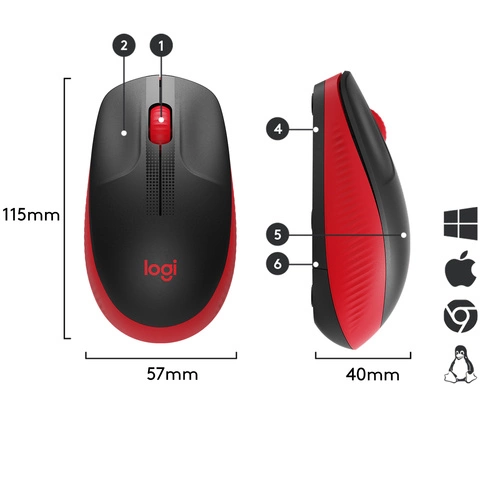 Drahtlos Maus Logitech M190 910-005908