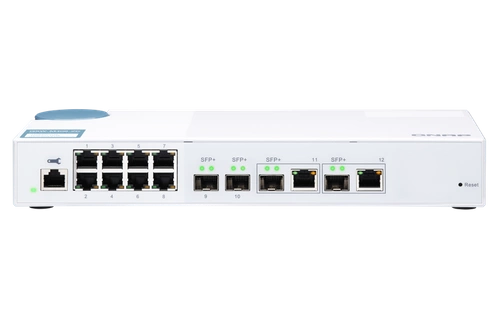 Schalter QNAP QSW-M408-2C 8x 1Gb 2x SFP+ 2x RJ-45/SFP+