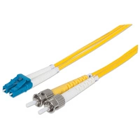 Patchcord INTELLINET ST/UPC-LC/UPC Duplex Single Mode 3 m [ger]