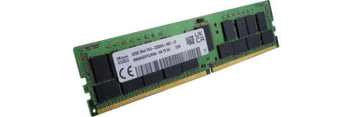 Arbeitsspeicher 1x 32GB Hynix DDR4 2Rx4 3200MHz PC4-25600 ECC REGISTERED | HMA84GR7DJR4N-XN