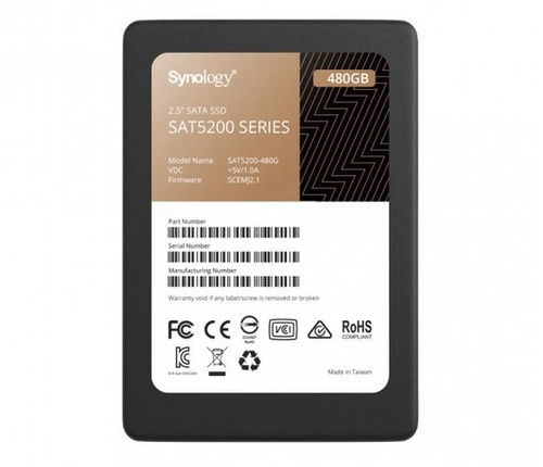 SSD Festplatte NAS Synology 480GB 2.5'' SATA 6Gb/s Neu | SAT5200-480G