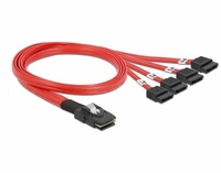 Delock Kabel (83057) Mini SAS SFF-8087 | 4 x SATA 7 Pin, 0,5m.| 83057