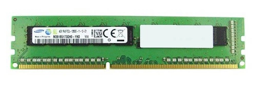 Arbeitspeicher 1x 4GB Samsung ECC UNBUFFERED DDR3  1600MHz PC3-12800 UDIMM | M391B5173QH0-YK0