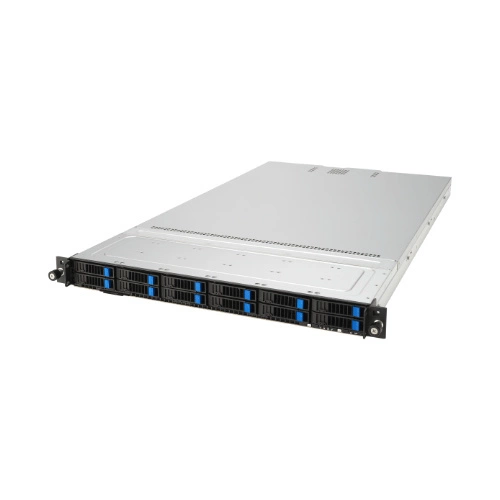 Serverplattform ASUS 1U RS700-E11-RS12U/10G/1.6KW/12NVMe/OCP 90SF01U1-M004E0 Intel x 2 DDR5 x 32 12 x 2.5" SATA/SAS/NVME PSU 1+1