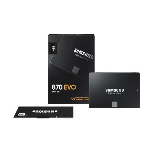 Samsung 870 EVO 4TB 2.5'' SATA 6Gb/s TLC | MZ-77E4T0B/EU