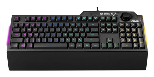 Verkabelt tastatur Asus TUF GAMING K1 AZERTY (FR)