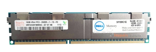 Arbeitspeicher 1x 16GB Hynix ECC REGISTERED DDR3 4Rx4 1066MHz PC3-8500 RDIMM | HMT42GR7BMR4C-G7
