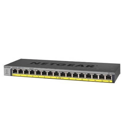 Schalter Netgear GS116LP-100EUS 16x 10/100/1000 76 W PoE+