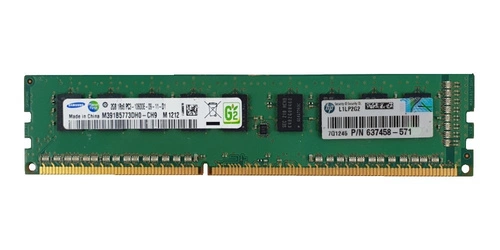 Arbeitspeicher 1x 2GB Samsung ECC UNBUFFERED DDR3 1333MHz PC3-10600 UDIMM | M391B5773DH0-CH9