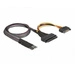 Delock M.2 Key M zu U.2 SFF-8639 NVMe Adapter mit 0.5m Kabel | 62984