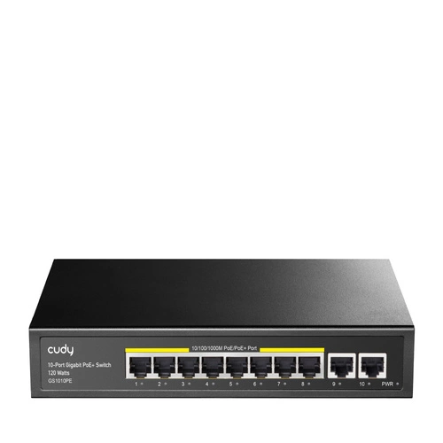 Schalter Cudy GS1010PE 10x 1Gb 120 W  PoE+