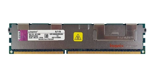 Arbeitspeicher 1x 8GB Kingston ECC REGISTERED DDR3  1333MHz PC3-10600 RDIMM | KVR1333D3D4R9S/8GI