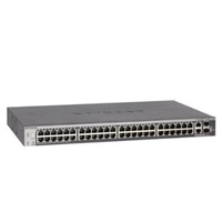 Switch Netgear GS752TX-100NES | 32768 kB | 176 Gb/s | 50x Ethernet Anschluss